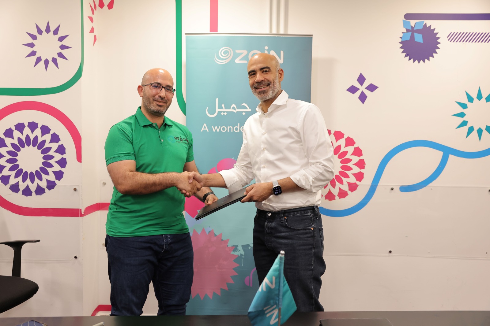 شركة زين: بدعم نقدي يبلغ 10 آلاف دينار ودعم لوجستي لمدة عام.. منصة زين تضم شركة OrganicG الناشئة لبرنامج تسريع الأعمال